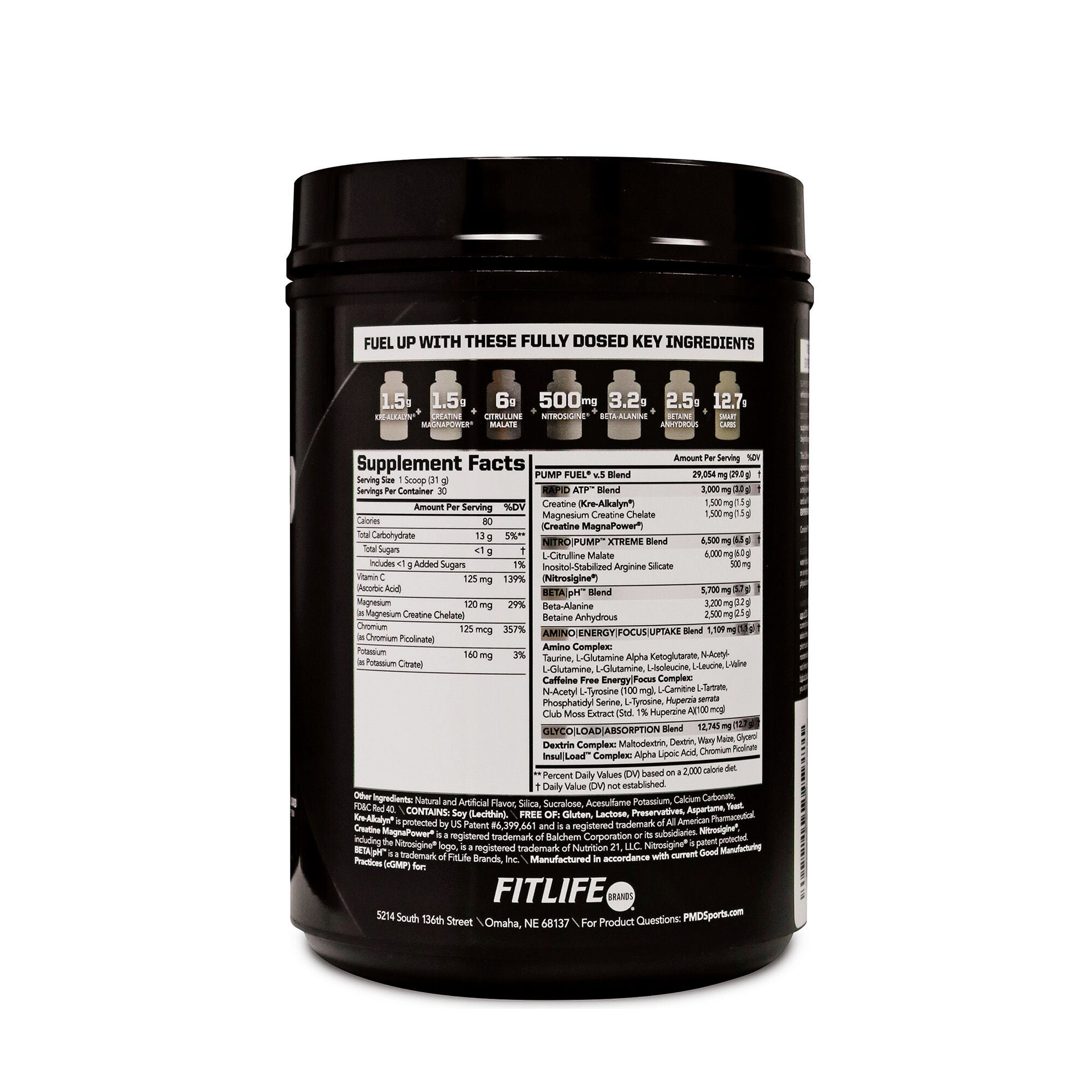PMD - Ultra Pump Fuel Pre-Workout - Strawberry Limeade - 30 PMD - Ultra Pump Fuel Pre-Workout - Strawberry Limeade - 30